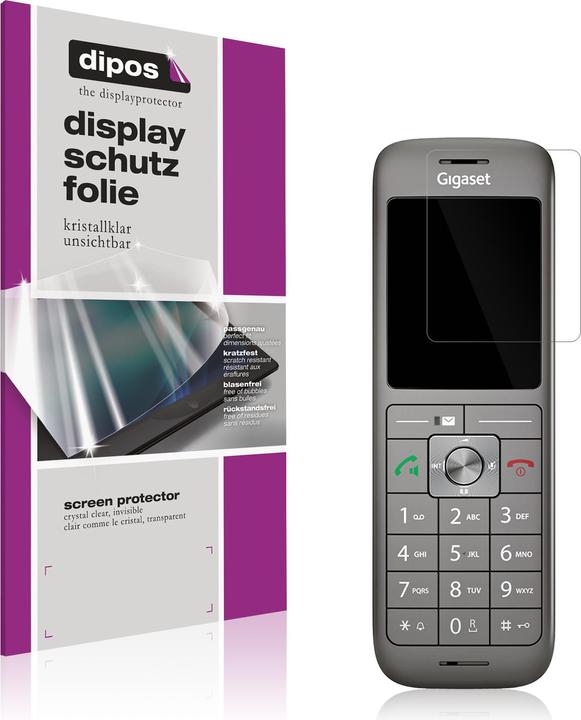 Produktbild Dipos Schutzfolie Klar für Gigaset CL660HX