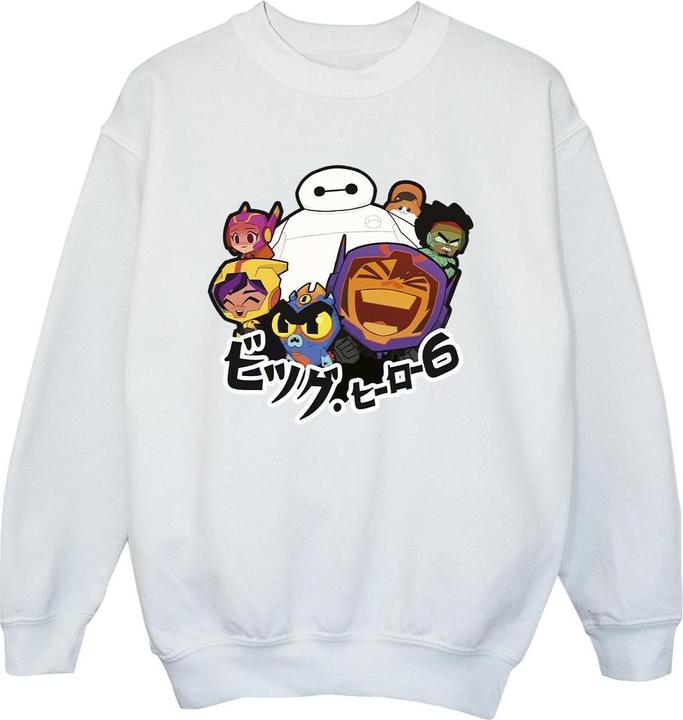Immagine prodotto Disney Big Hero 6 Baymax Group Manga Felpa Ragazzi (104)