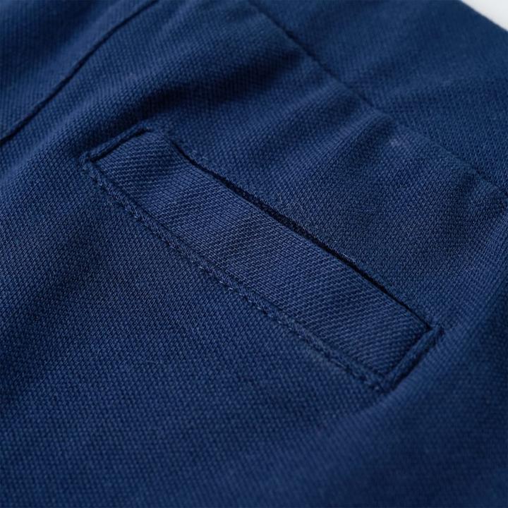 Produktbild VidaXL Kinderhose mit Kordelzug Marineblau 140,Material: 95 (140)