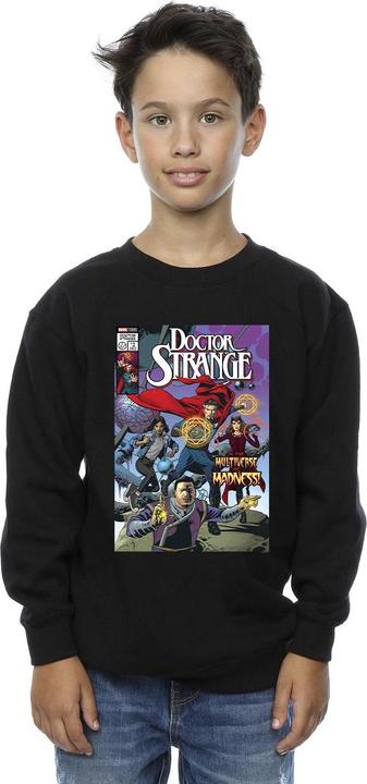 Actual product image Boys Doctor Strange Comic Circles Sweatshirt (104)