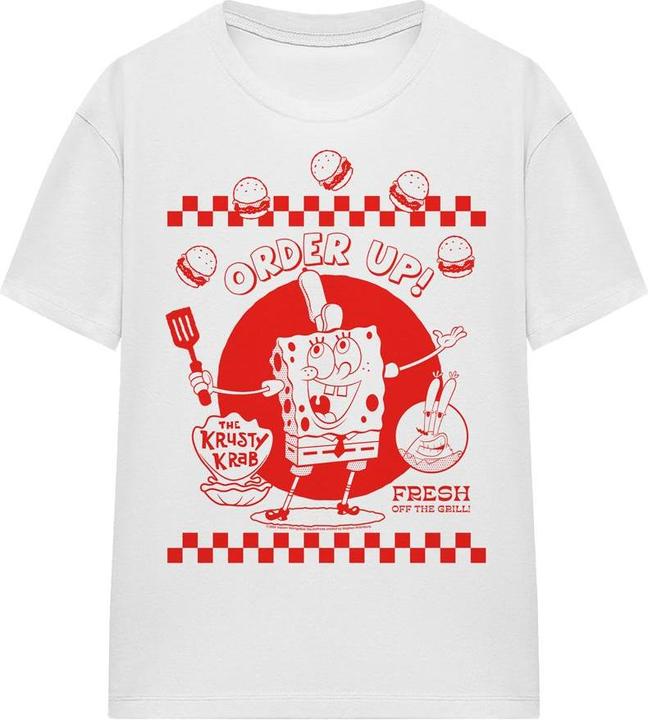 Immagine prodotto Spongebob Squarepants Order Up! Maglietta Adulto Unisex (L)