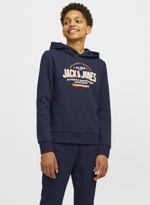 Produktbild Jack & Jones JJELOGO SWEAT HOOD 2 COL 24/25 NOOS JNR (140)