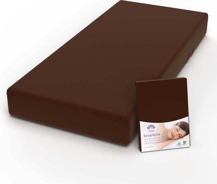 Produktbild Lotus Bettwaren Jersey Fixleintuch Souplesse (120 x 200 cm)