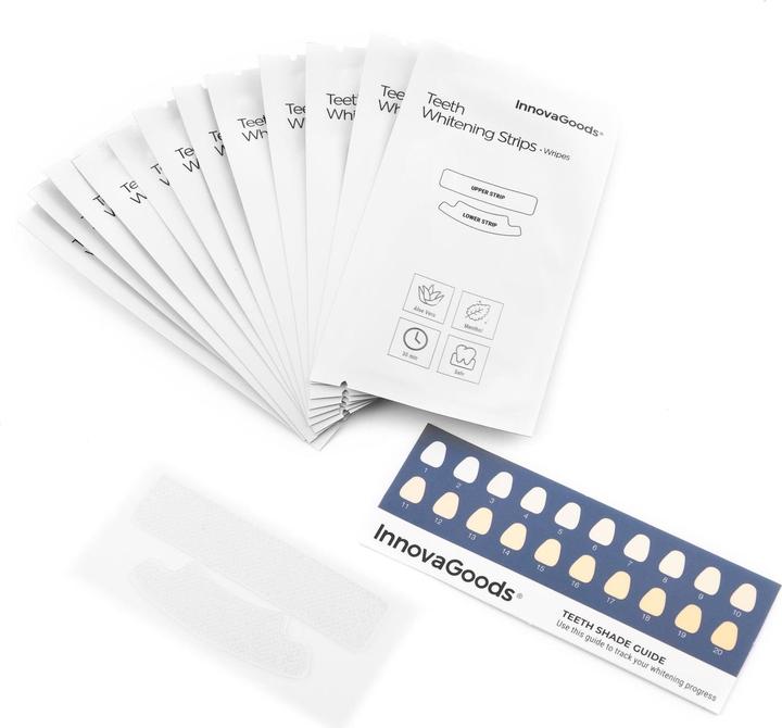 Actual product image InnovaGoods Tooth whitening strips Wripes (Strips)
