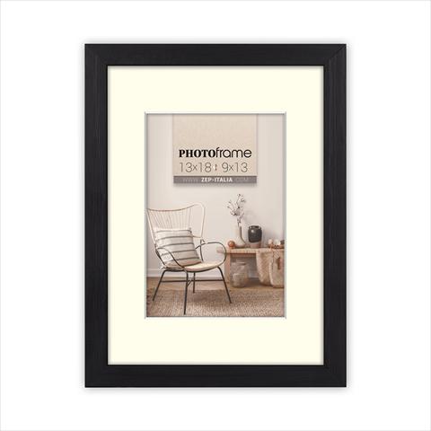 Productafbeelding ZEP Fotolijst V4557B Malmo Zwart 9x13 / 13x18 cm (13 x 18 cm, 9 x 13 cm)