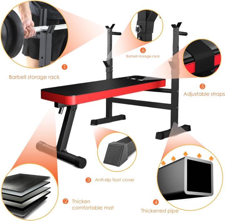 Image du produit ISE Banc de musculation SY544BK
