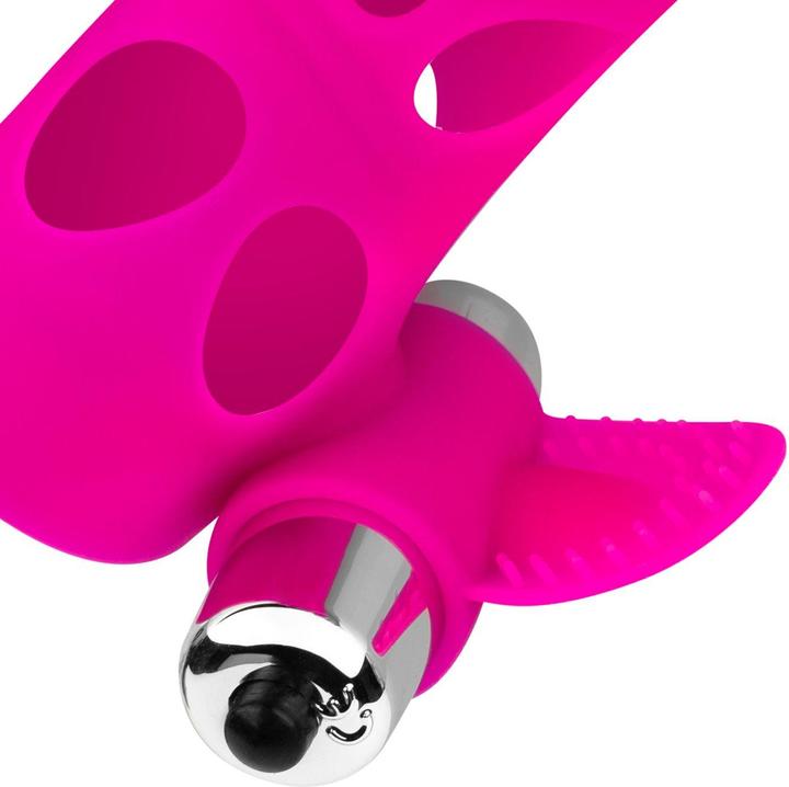 Image du produit Easytoys Gaine de pénis avec vibromasseur Bullet - Rose
