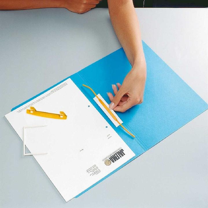 Actual product image Jalema Archive clips Djois Clip Stickup DjoisClip Yellow, white plastic 245 mm x 68 mm
