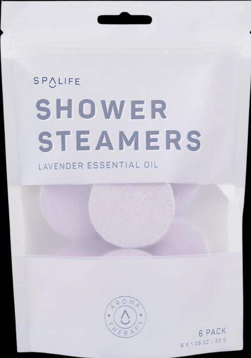 Produktbild SpaLife Aromatherapie Duschbomben Duschtabs Lavendelöl 6er Pack