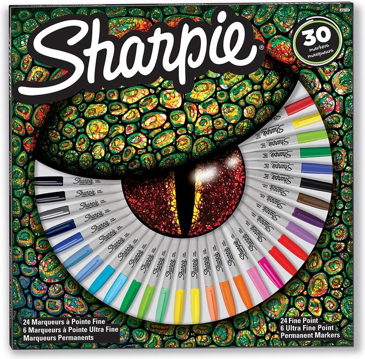 Produktbild Sharpie Set ”Eye” (Multicolor, 1 mm, 30 x)
