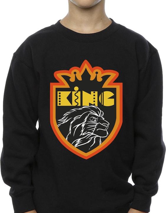Actual product image Disney Boys The Lion King Crest Sweatshirt (116)