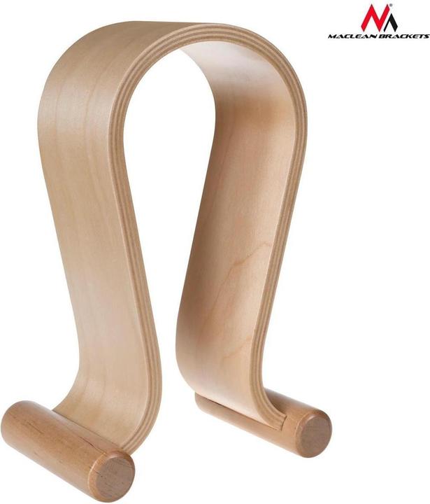 Immagine prodotto Maclean Supporto Casque en bois (Marron)