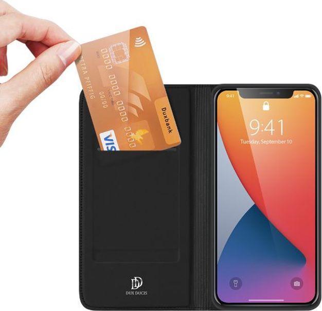 Actual product image Dux Ducis Skin Pro Series Bookcover (Apple iPhone 12 Pro, Apple iPhone 12)