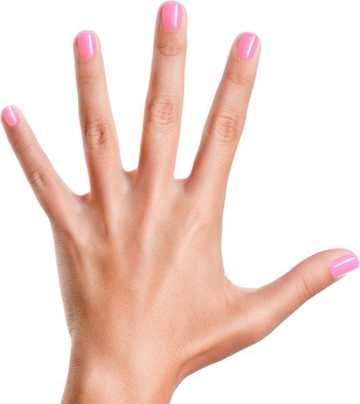 Actual product image Piggy Paint - non-toxic nail polish - Pinkie promise