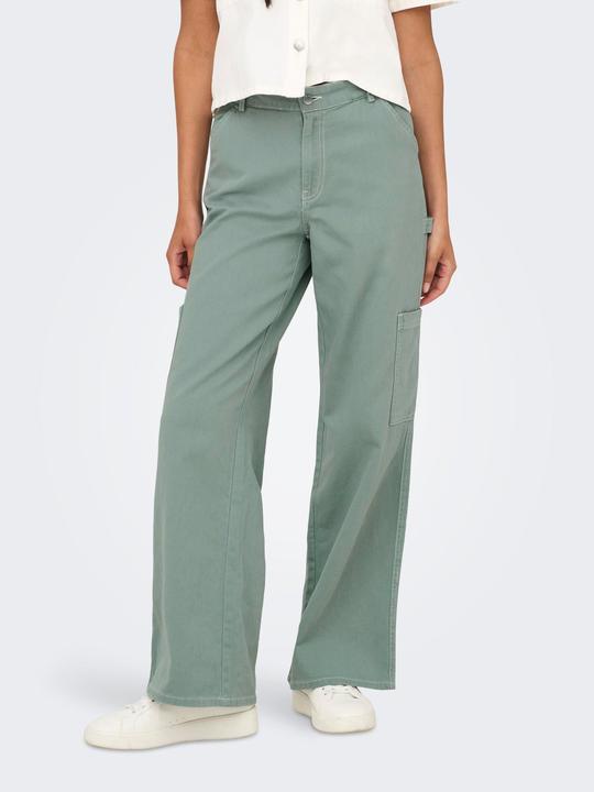 Actual product image JdY Wide leg cut High waist trousers Cargo trousers (M)
