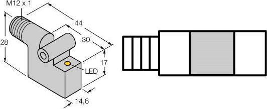 Actual product image Turck Magnetic field sensor