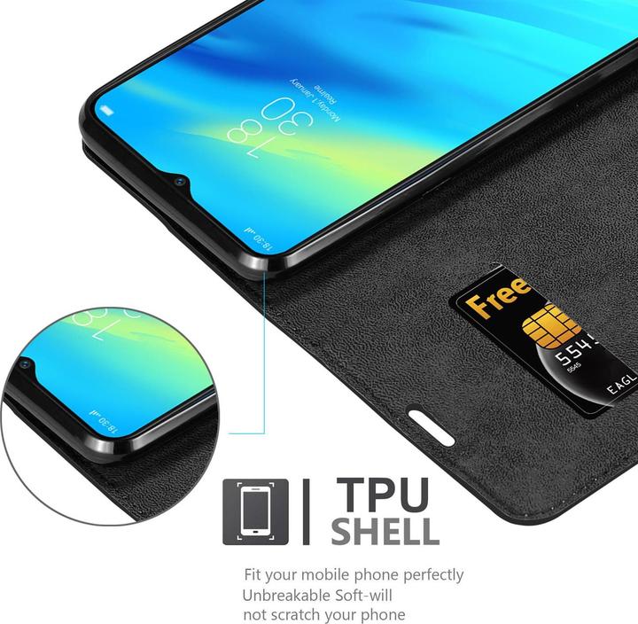 Produktbild Cadorabo Book Invisible Magnet Cover (Realme 7 Pro)