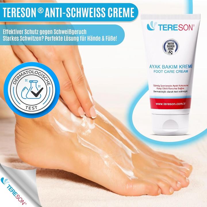 Produktbild Tereson Fusscreme, Creme gegen Fussgeruch, Unisex, 50 ml (Fussdeodorant & -puder, 50 ml)
