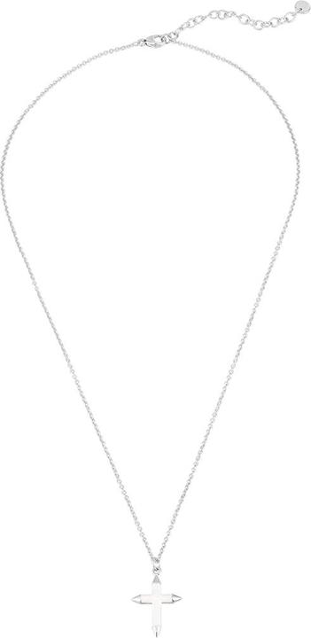 Produktbild Glanzstücke München Damen Kreuz Sterling Silber Silber 40,0 cm Basiskette + 5,0 cm Verlängerung - 33816 (Sterling Silber, 40 - 45 cm)