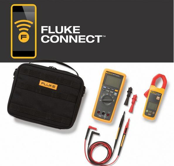 Actual product image Fluke Current clamp, hand multimeter di (CAT III 1000V, CAT IV 600V)