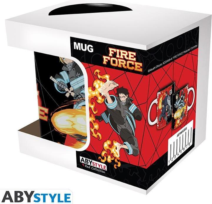 Actual product image ABYstyle Fire Force - Tazza 320ml Subli : Company 7 & 8 (320 ml, 1 x)
