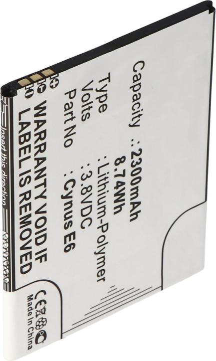 Actual product image AccuCell Battery Mobistel Cynus E6