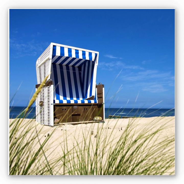 Produktbild Trenddeko Strandkorb - quadratisch (40 x 40 cm)