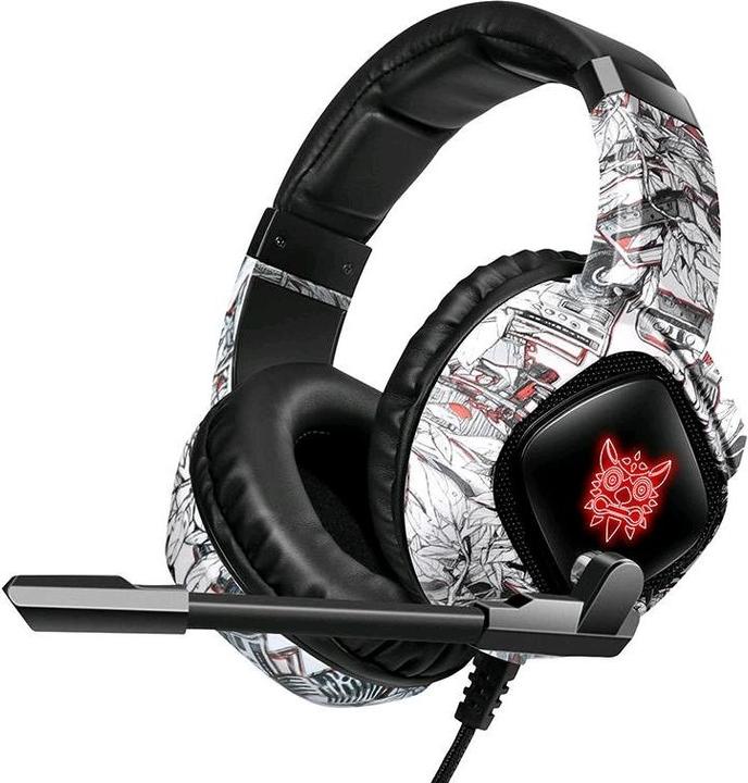 Image du produit Onikuma Casque de jeu K19 Camou White (Filaire)