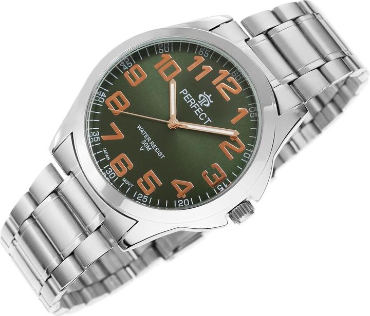 Actual product image PERFECT men's watch P012-06 (42 mm)