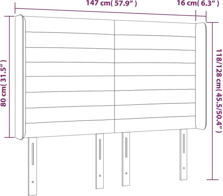 Immagine prodotto VidaXL Kayla (147 x 16 x 128 cm)