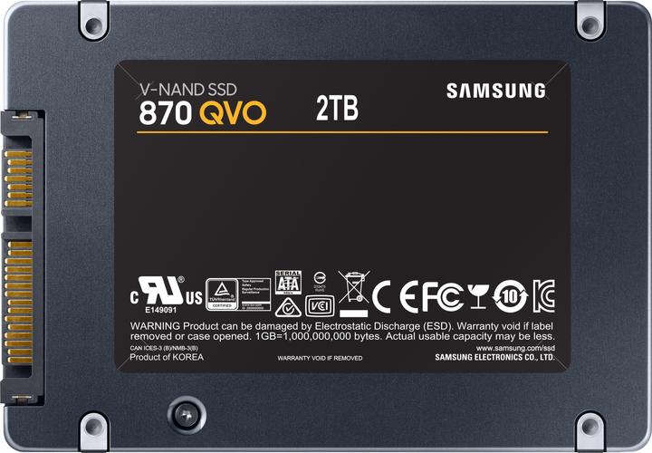 Immagine prodotto Samsung 870 QVO (2000 GB, 2.5")