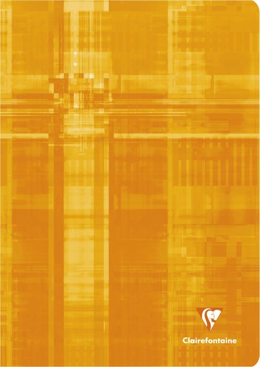 Actual product image Clairefontaine Notebook with ruler (A4, Checked, Hardcover)