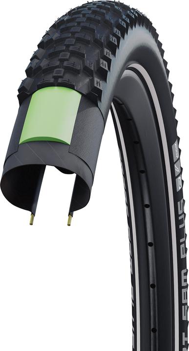 Produktbild Schwalbe Smart Sam PLUS Drahtreifen DD GreenG E-25 - 60-622 - Black-Reflex (29 x 2.35, 60-622)