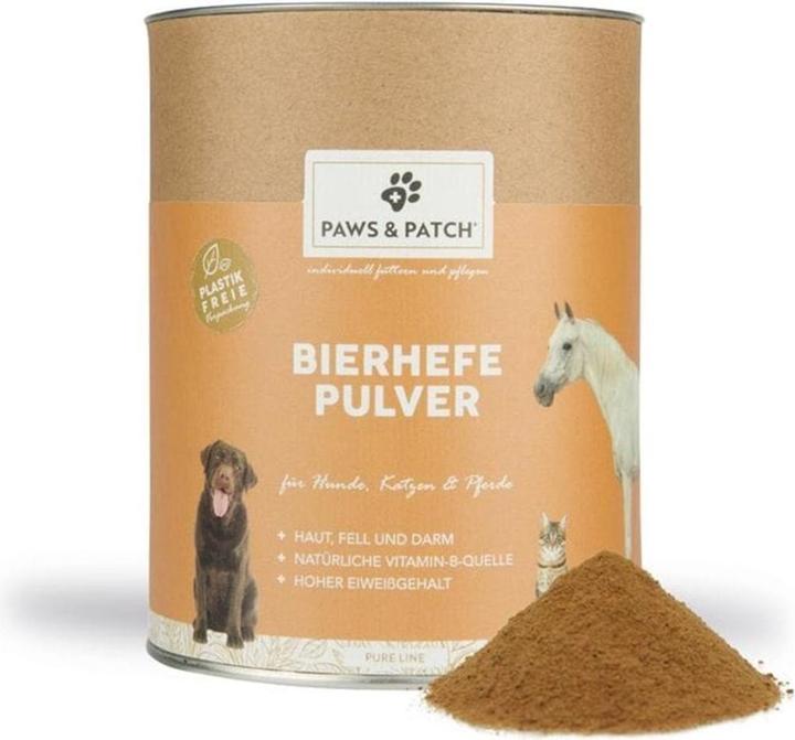 Produktbild Paws & Patch Paws and Patch Bierhefe Pulver Hunde/Katzen/Pferde (500g) (Adult, 1 Stk., 500 g)