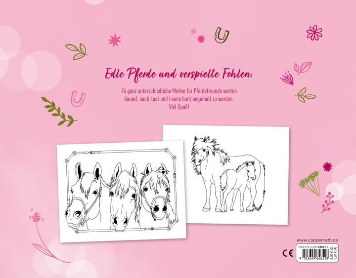 Image du produit Un grand plaisir de coloriage pour les amateurs de chevaux