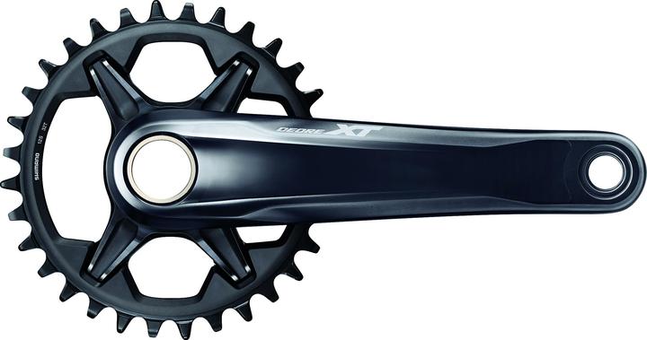 Produktbild Shimano Kettenradgarnitur XT FC-M8100 165 mm ohne Kettenblatt CL: 52 mm (165 mm)