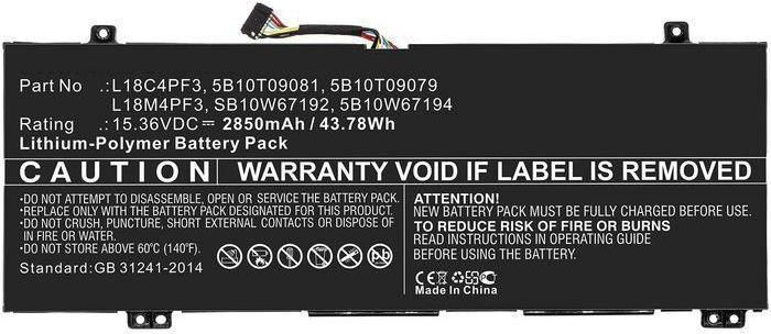 Immagine prodotto CoreParts 5B10W67415-CP (2850 mAh)