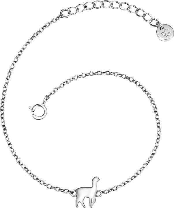 Glanzstücke München Damen Alpaka Sterling Silber silber 17,0 cm Basislänge + 3,0 cm Verlängerung - 11840 (17 cm, Sterling Silber)