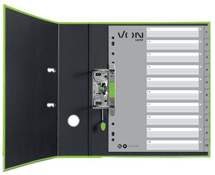 Produktbild von Hallers Register A4, 1-10