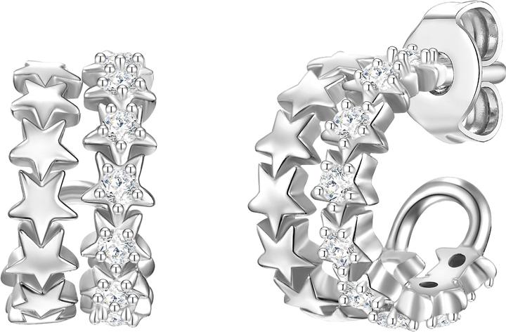 Produktbild Glanzstücke München Damen Sterne Sterling Silber Zirkonia silber - 24527 (Sterling Silber)