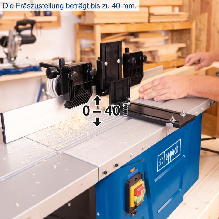 Actual product image Scheppach HF50 milling machine