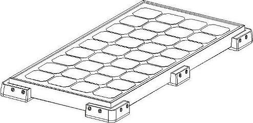 Image du produit Revolt Quatre kits de montage sans perçage pour les panneaux solaires (Matériel de montage du système solaire)