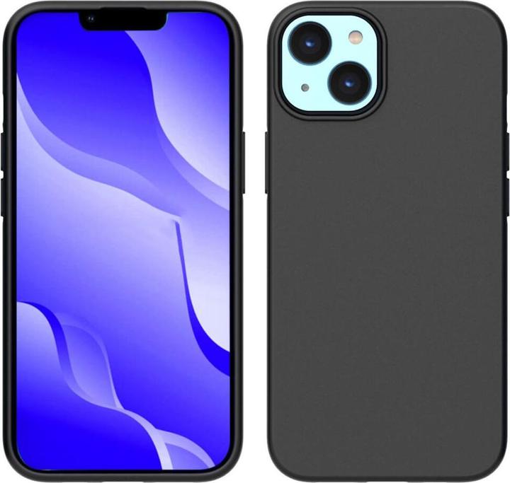 Cover-Discount iPhone 14 - Matte Silicone Case black (Apple iPhone 14)