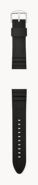 Actual product image Fossil spare ribbon (22 mm, Silicone, Q Marshal, Q Wander)