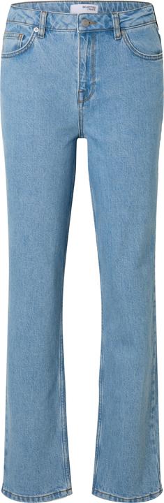 Actual product image Selected Femme Hellblaue Straight Fit Jeans (W26/L32)