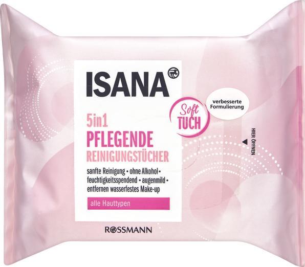 Isana feuchte Reinigungstücher (Reinigungstücher)