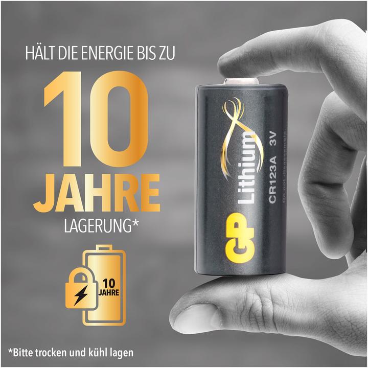 Image du produit GP Batteries Piles (1 pcs, CR123A, 1400 mAh)