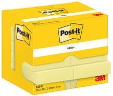Produktbild Post-it Haftnotizen Standard 657 gelb 12 Blöcke (9 x 8 x 13 cm)