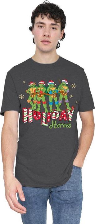 Immagine prodotto Teenage Mutant NT Holiday Heroes Maglietta Natale Adulto Unisex (L)