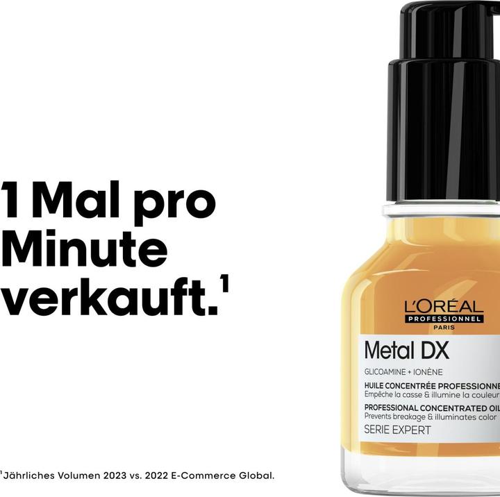 Productafbeelding L'Oréal Professionnel Série Expert Metal DX - Professionele Geconcentreerde Olie (50 ml)